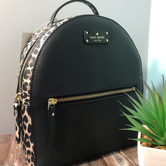 kate spade Handbags - ✨FINAL✨NWT Kate Spade Leopard Mini Backpack